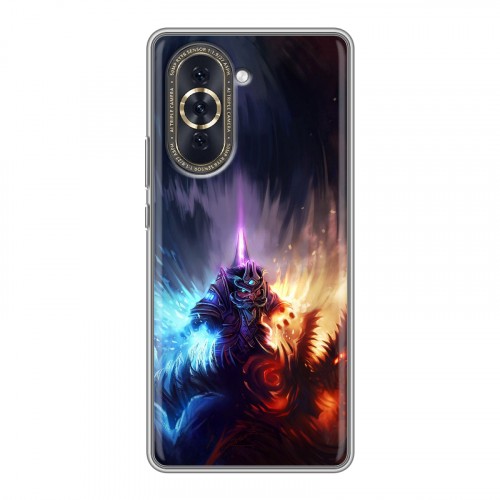 Дизайнерский силиконовый чехол для Huawei Nova 10 World of warcraft