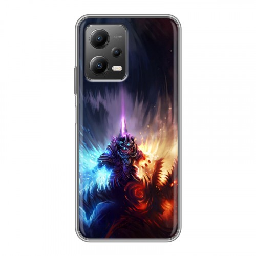 Дизайнерский силиконовый чехол для Xiaomi Poco X5 World of warcraft