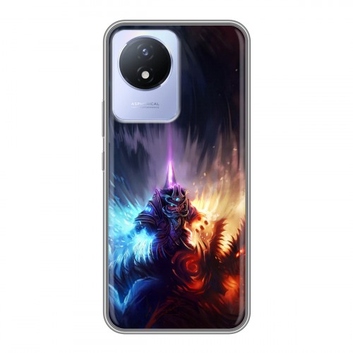 Дизайнерский силиконовый чехол для Vivo Y11 (2023) World of warcraft