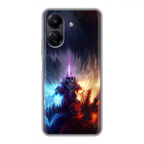 Дизайнерский пластиковый чехол для Xiaomi Poco C65 World of warcraft