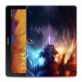 Дизайнерский силиконовый чехол для Samsung Galaxy Note 10.1 2014 editon World of warcraft