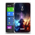 Дизайнерский силиконовый чехол для Nokia XL World of warcraft