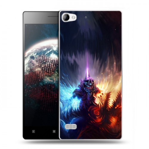 Дизайнерский пластиковый чехол для Lenovo Vibe X2 World of warcraft