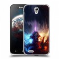 Дизайнерский пластиковый чехол для Lenovo A859 Ideaphone World of warcraft