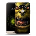 Дизайнерский пластиковый чехол для LG G5 World of warcraft