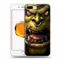 Дизайнерский пластиковый чехол для Iphone 7 Plus / 8 Plus World of warcraft