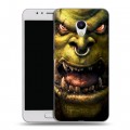 Дизайнерский силиконовый чехол для Meizu M5s World of warcraft