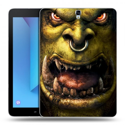 Дизайнерский силиконовый чехол для Samsung Galaxy Tab S3 World of warcraft