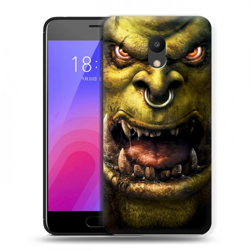 Дизайнерский пластиковый чехол для Meizu M6 World of warcraft