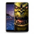 Дизайнерский пластиковый чехол для Nokia 7 Plus World of warcraft