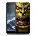 Дизайнерский силиконовый чехол для Nokia 3.1 World of warcraft