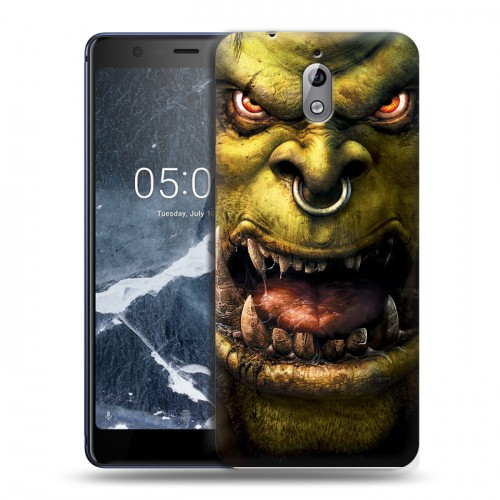 Дизайнерский силиконовый чехол для Nokia 3.1 World of warcraft