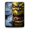 Дизайнерский пластиковый чехол для Nokia 6.1 Plus World of warcraft