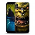 Дизайнерский пластиковый чехол для HTC U12 Life World of warcraft