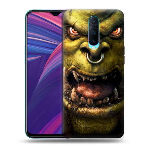 Дизайнерский пластиковый чехол для OPPO RX17 Pro World of warcraft