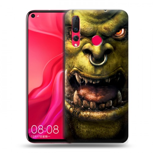 Дизайнерский пластиковый чехол для Huawei Nova 4 World of warcraft