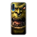 Дизайнерский силиконовый с усиленными углами чехол для Samsung Galaxy A50 World of warcraft