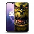 Дизайнерский пластиковый чехол для OnePlus 7 World of warcraft