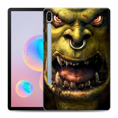 Дизайнерский силиконовый чехол для Samsung Galaxy Tab S6 World of warcraft