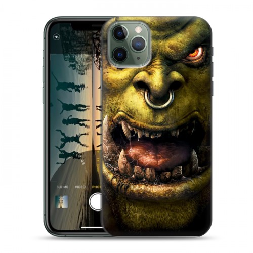 Дизайнерский пластиковый чехол для Iphone 11 Pro World of warcraft