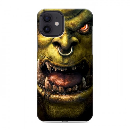 Дизайнерский силиконовый чехол для Iphone 12 World of warcraft