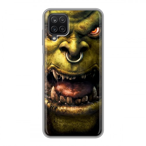 Дизайнерский силиконовый чехол для Samsung Galaxy A12 World of warcraft