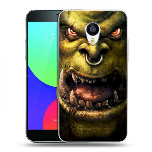 Дизайнерский пластиковый чехол для Meizu MX4 World of warcraft