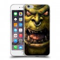 Дизайнерский силиконовый чехол для Iphone 6 Plus/6s Plus World of warcraft