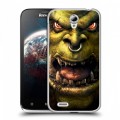 Дизайнерский пластиковый чехол для Lenovo A859 Ideaphone World of warcraft