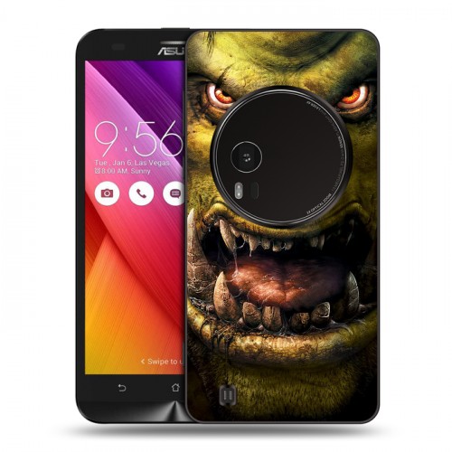 Дизайнерский силиконовый чехол для Asus Zenfone Zoom World of warcraft