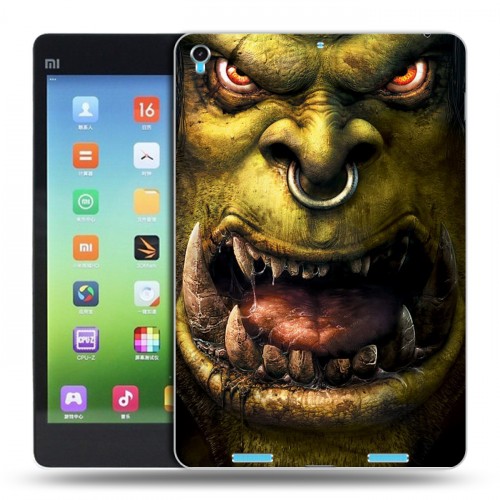 Дизайнерский силиконовый чехол для Xiaomi MiPad World of warcraft