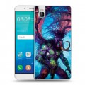 Дизайнерский пластиковый чехол для Huawei ShotX World of warcraft