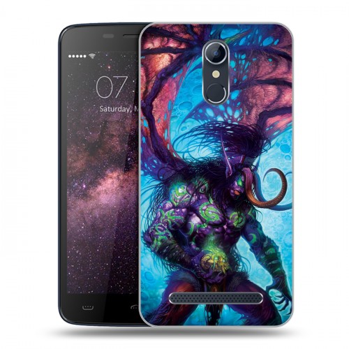 Дизайнерский силиконовый чехол для Homtom HT17 World of warcraft