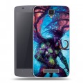 Дизайнерский силиконовый чехол для ZTE Blade L5 World of warcraft