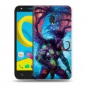 Дизайнерский пластиковый чехол для Alcatel U5 World of warcraft