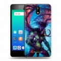 Дизайнерский силиконовый чехол для Micromax Q409 World of warcraft