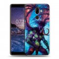 Дизайнерский пластиковый чехол для Nokia 7 Plus World of warcraft