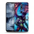 Дизайнерский пластиковый чехол для Nokia 6.1 Plus World of warcraft