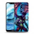 Дизайнерский силиконовый чехол для Nokia 5.1 Plus World of warcraft