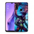 Дизайнерский силиконовый с усиленными углами чехол для OPPO A31 World of warcraft