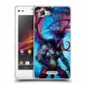 Дизайнерский пластиковый чехол для Sony Xperia L World of warcraft