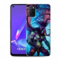 Дизайнерский пластиковый чехол для OPPO A52 World of warcraft