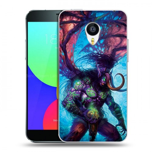 Дизайнерский пластиковый чехол для Meizu MX4 World of warcraft