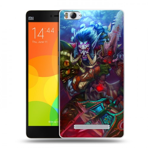 Дизайнерский пластиковый чехол для Xiaomi Mi4i World of warcraft