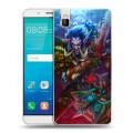 Дизайнерский пластиковый чехол для Huawei ShotX World of warcraft