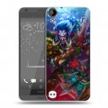 Дизайнерский пластиковый чехол для HTC Desire 530 World of warcraft