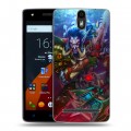 Дизайнерский силиконовый чехол для Wileyfox Storm World of warcraft