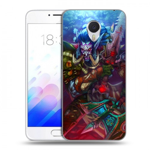 Дизайнерский пластиковый чехол для Meizu M3E World of warcraft