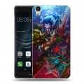 Дизайнерский пластиковый чехол для Huawei Y6II World of warcraft