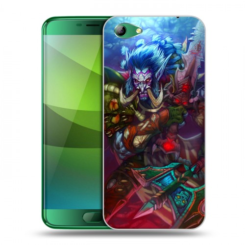 Дизайнерский силиконовый чехол для Elephone S7 World of warcraft